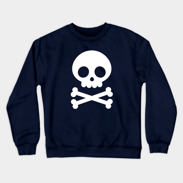 Cute Kawaii Style Skull Crewneck Sweatshirt by happinessinatee